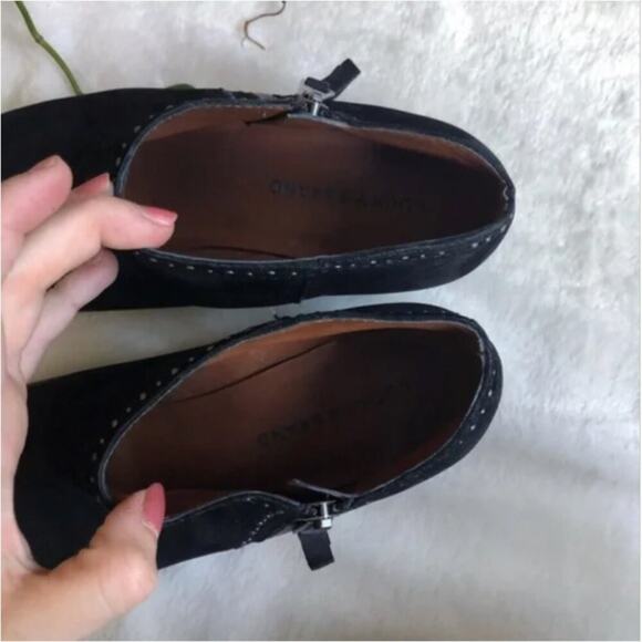 Lucky Brand Benne Studded Black Booties - Picture 5 of 8